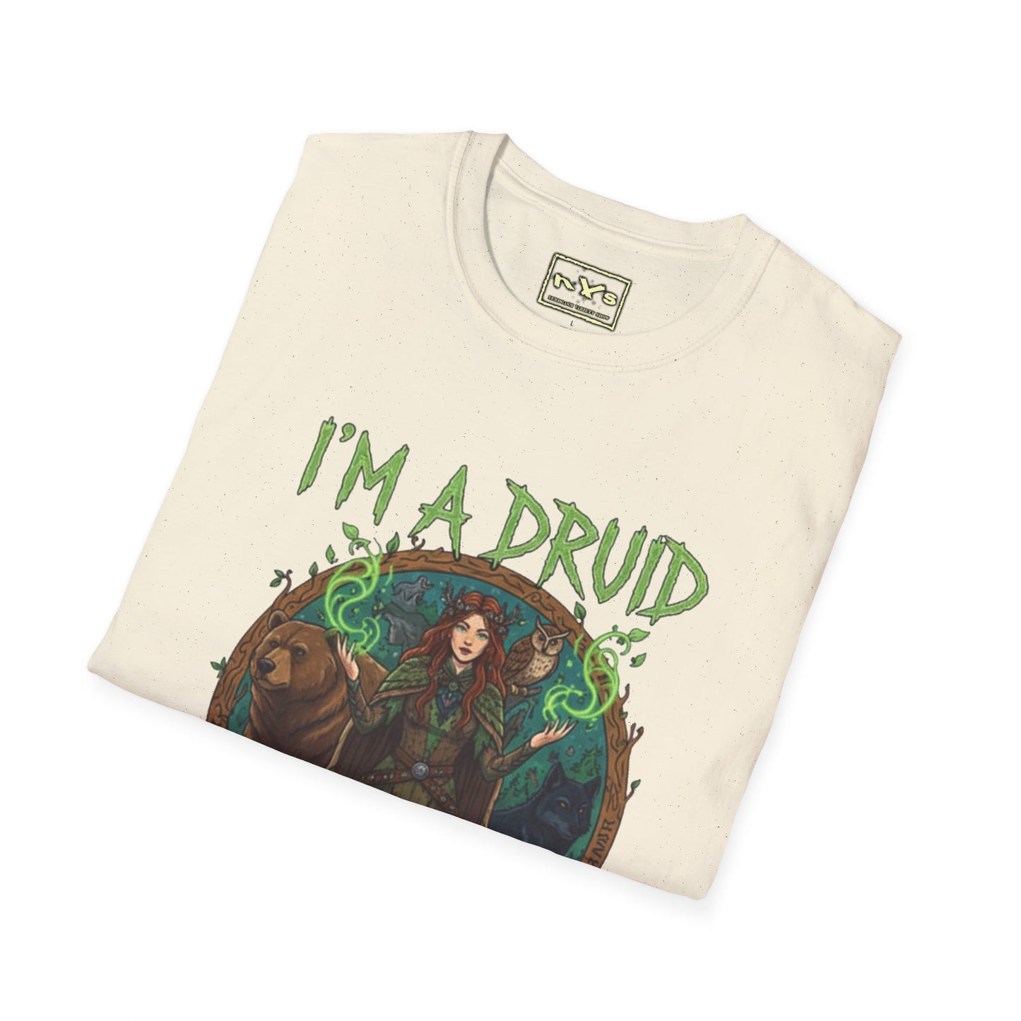 I'm A Druid NVS Graphic T-Shirt — Fantasy Character Tee