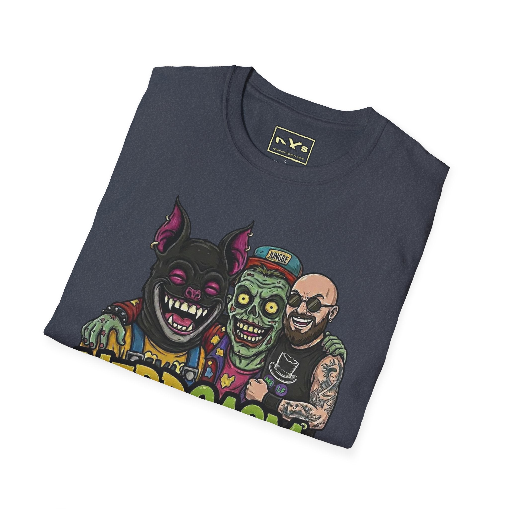 Nerdgasm Variety Show are Freeky! T-Shirt - Limited Run