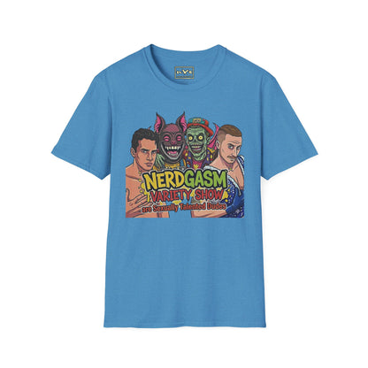 Nerdgasm Variety Show are Sexy Talented Dudes T-Shirt - Limited Run