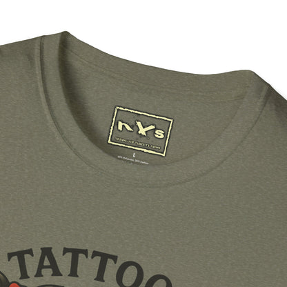 Nerdgasm Variety Show Tattoo Funny Graphic T-Shirt