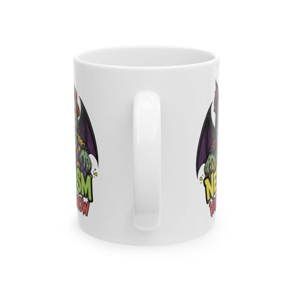 Nerdgasm Variety Show Homies Ceramic Mug