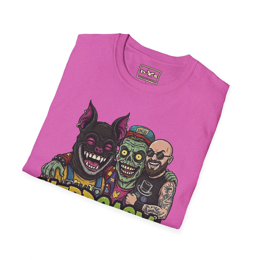 Nerdgasm Variety Show are Freeky! T-Shirt - Limited Run