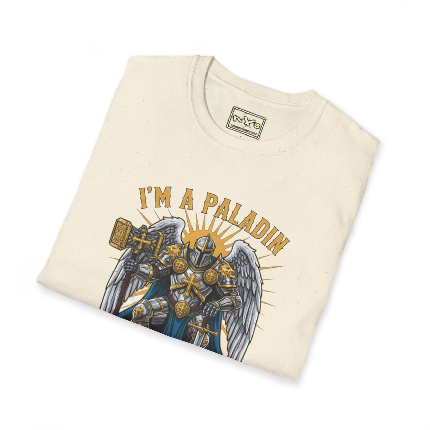 I'm A Paladin  NVS Graphic T-Shirt — Fantasy Character Tee