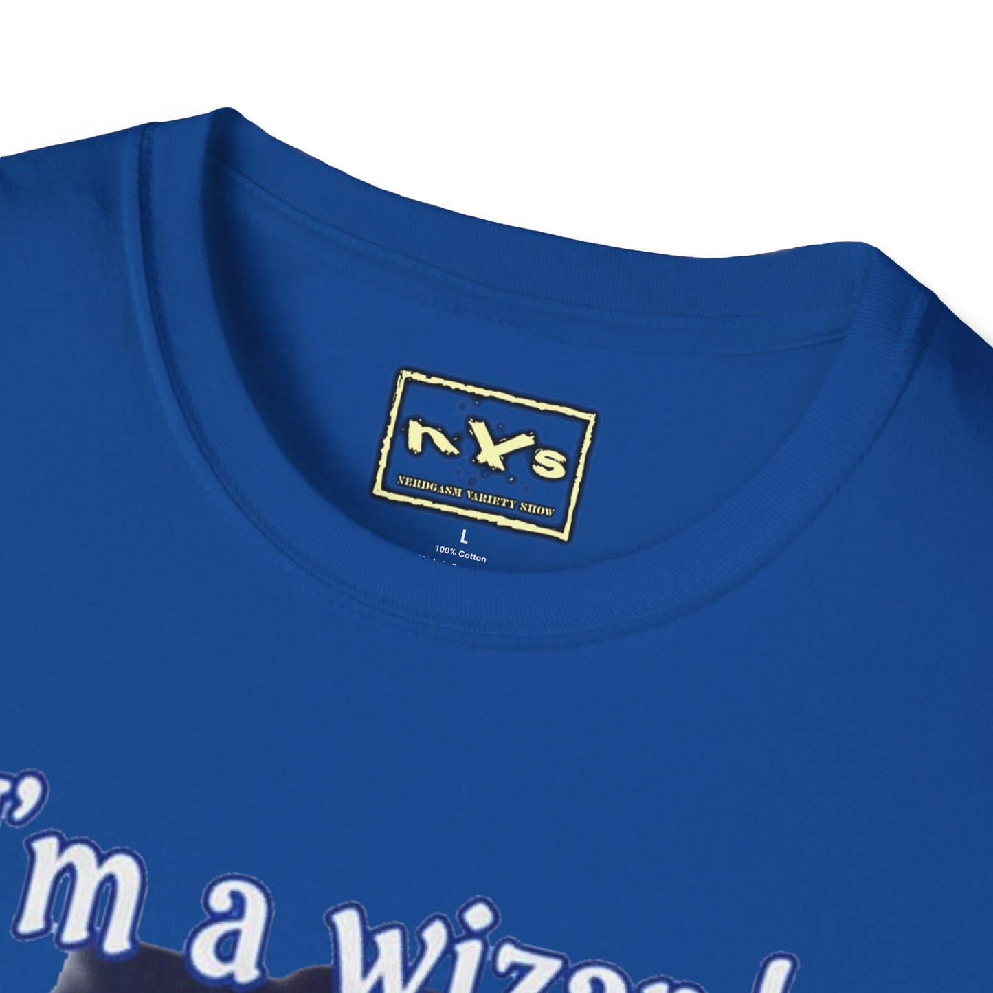I'm A Wizard NVS Graphic T-Shirt — Fantasy Character Tee