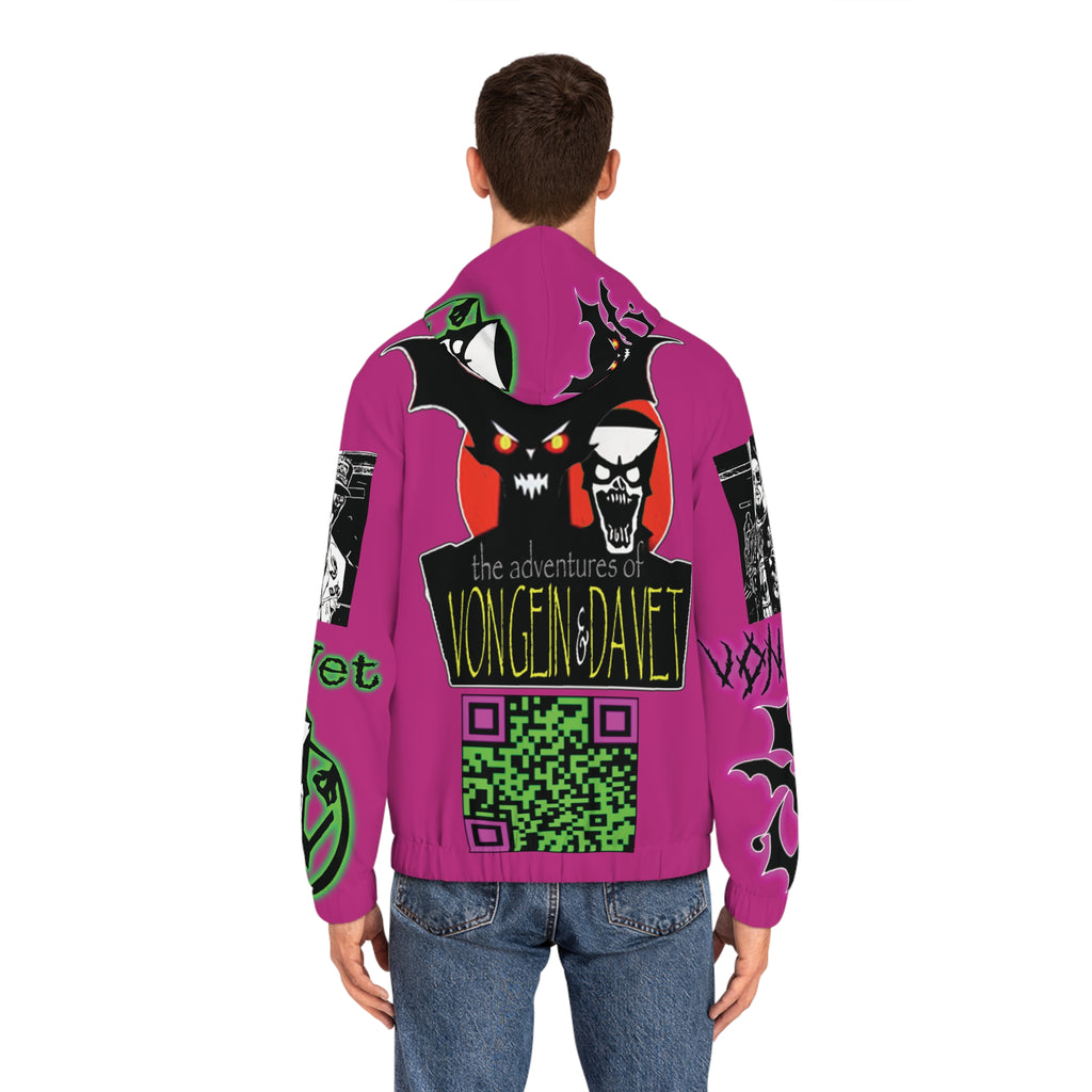 The NVS Battle Jacket Style Zip-Up Hoodie
