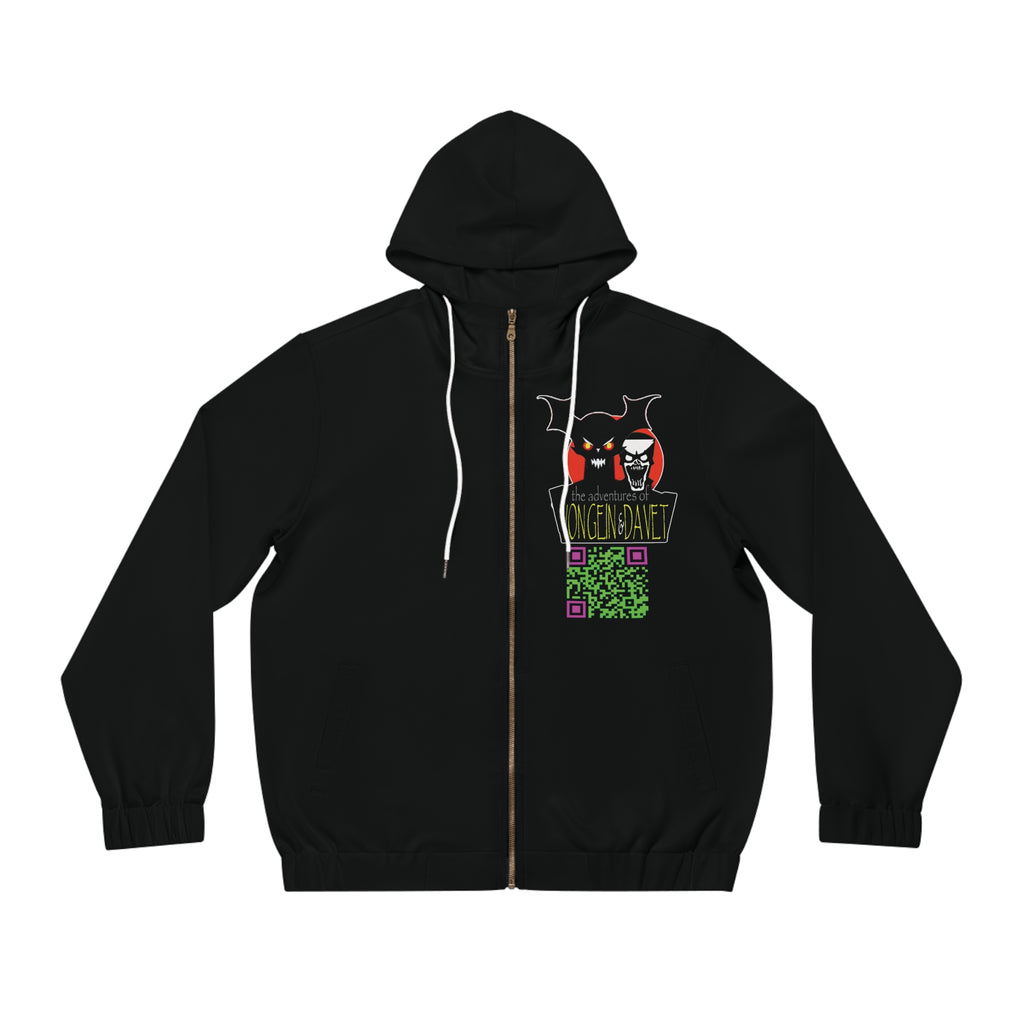 NVS One Piece Pirate Crew Men's Full-Zip Hoodie