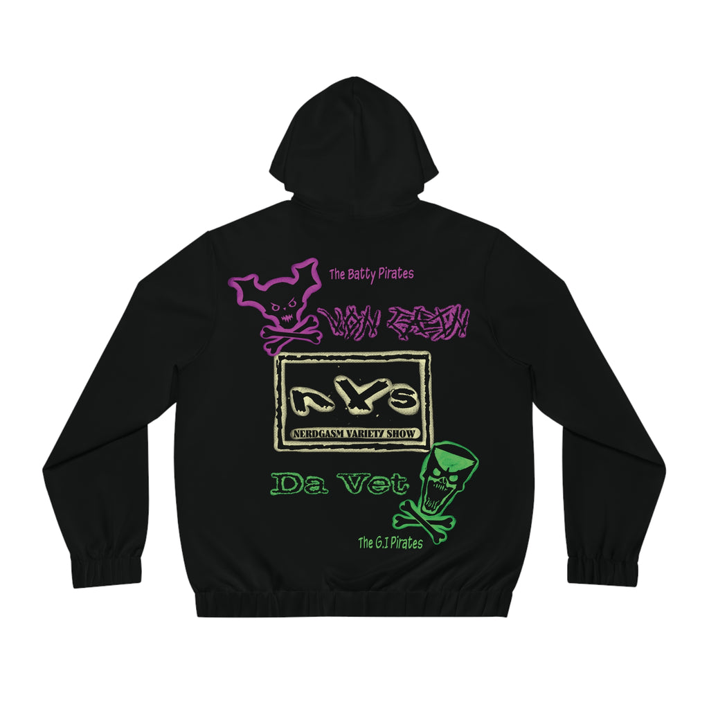 NVS One Piece Pirate Crew Men's Full-Zip Hoodie
