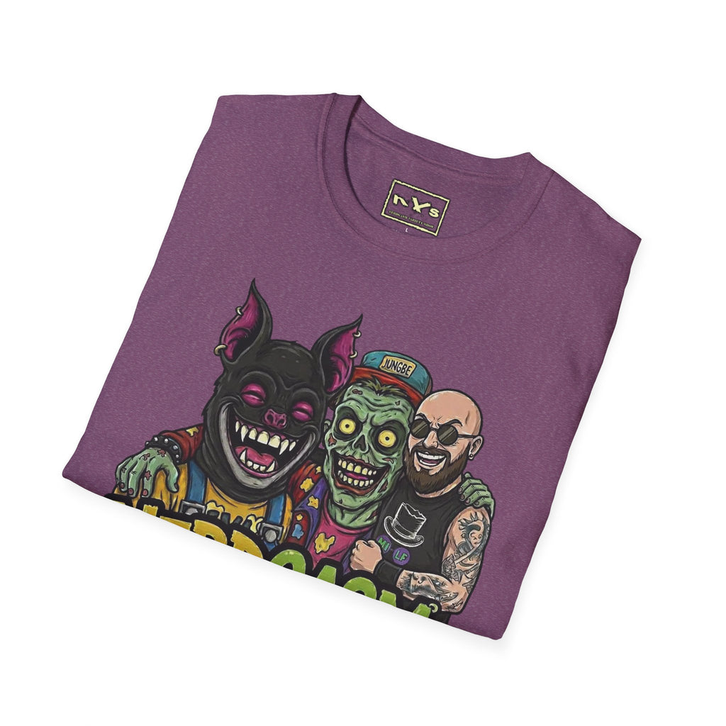 Nerdgasm Variety Show are Freeky! T-Shirt - Limited Run