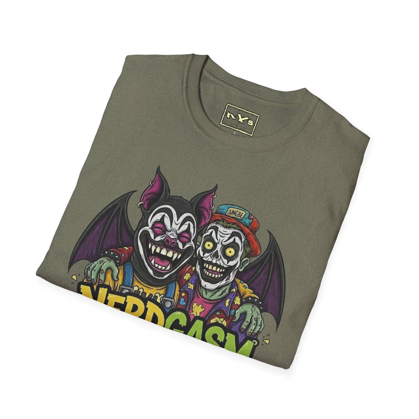 Nerdgasm Variety Show Are Down With the Clown!! T-Shirt - Limited Run