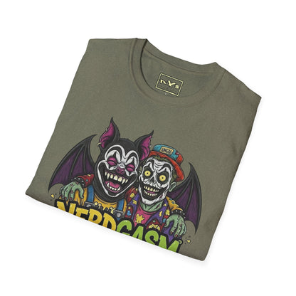 Nerdgasm Variety Show Are Down With the Clown!! T-Shirt - Limited Run
