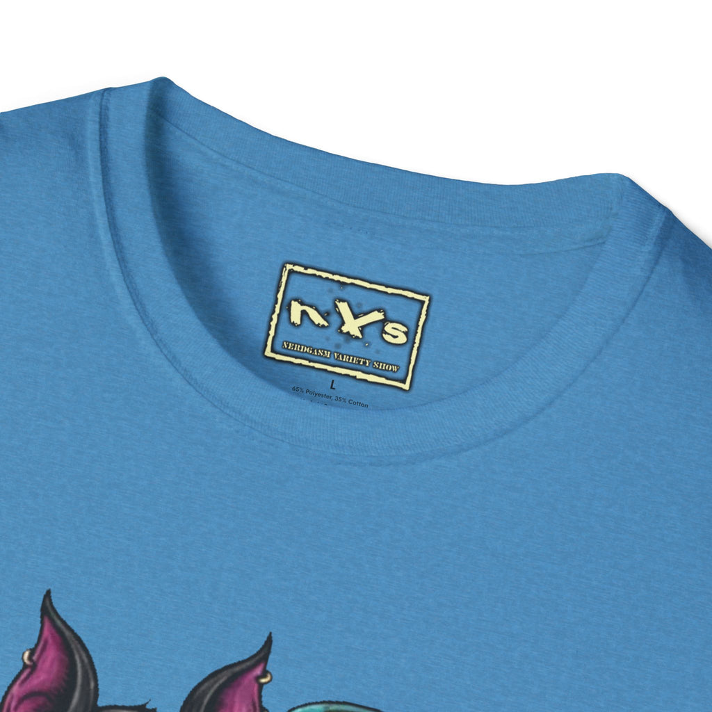 Nerdgasm Variety Show is Dino-Myte T-Shirt - Limited Run