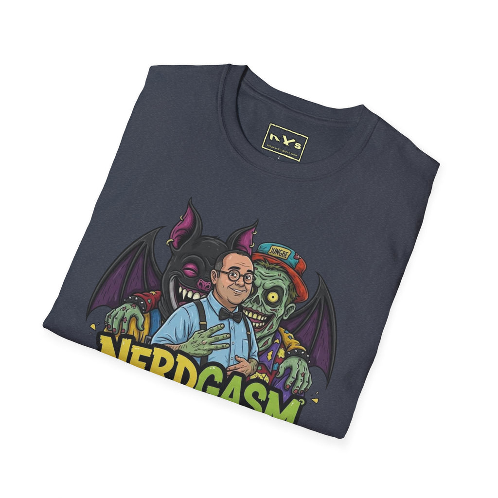 Nerdgasm Variety Show can count to 3!! T-Shirt - Limited Run
