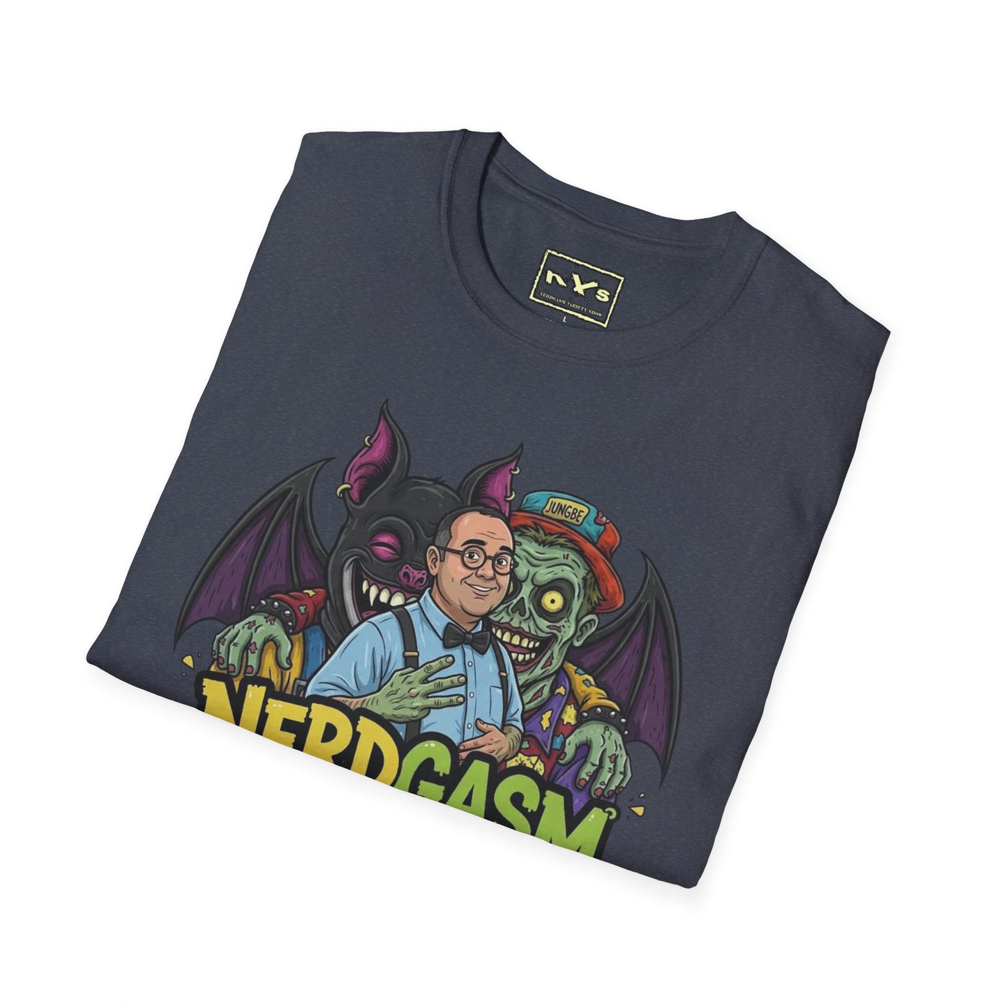 Nerdgasm Variety Show can count to 3!! T-Shirt - Limited Run