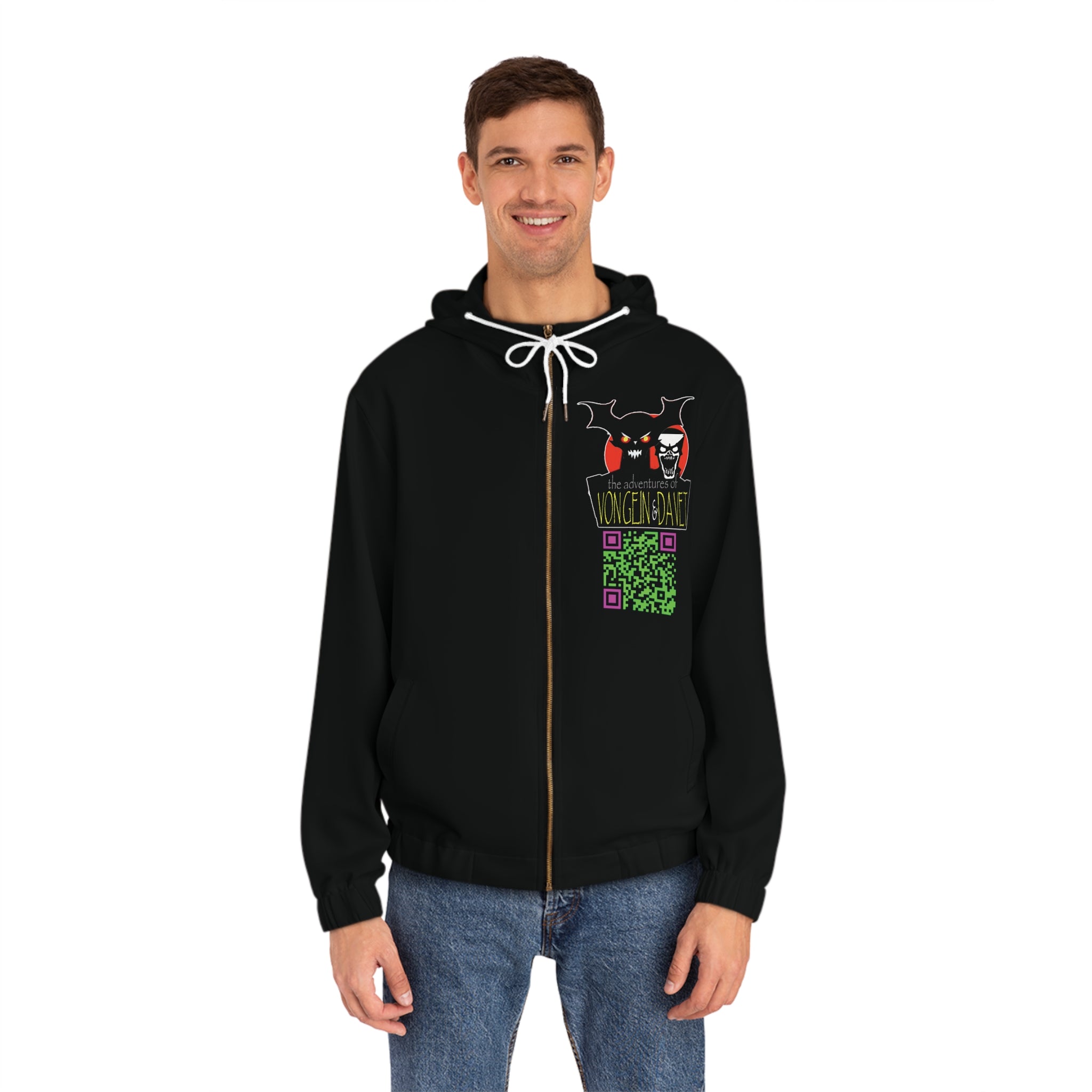 NVS One Piece Pirate Crew Men's Full-Zip Hoodie