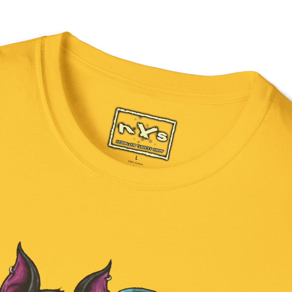 Nerdgasm Variety Show is Dino-Myte T-Shirt - Limited Run