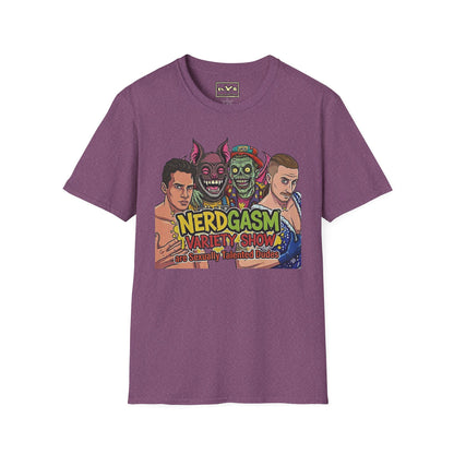 Nerdgasm Variety Show are Sexy Talented Dudes T-Shirt - Limited Run