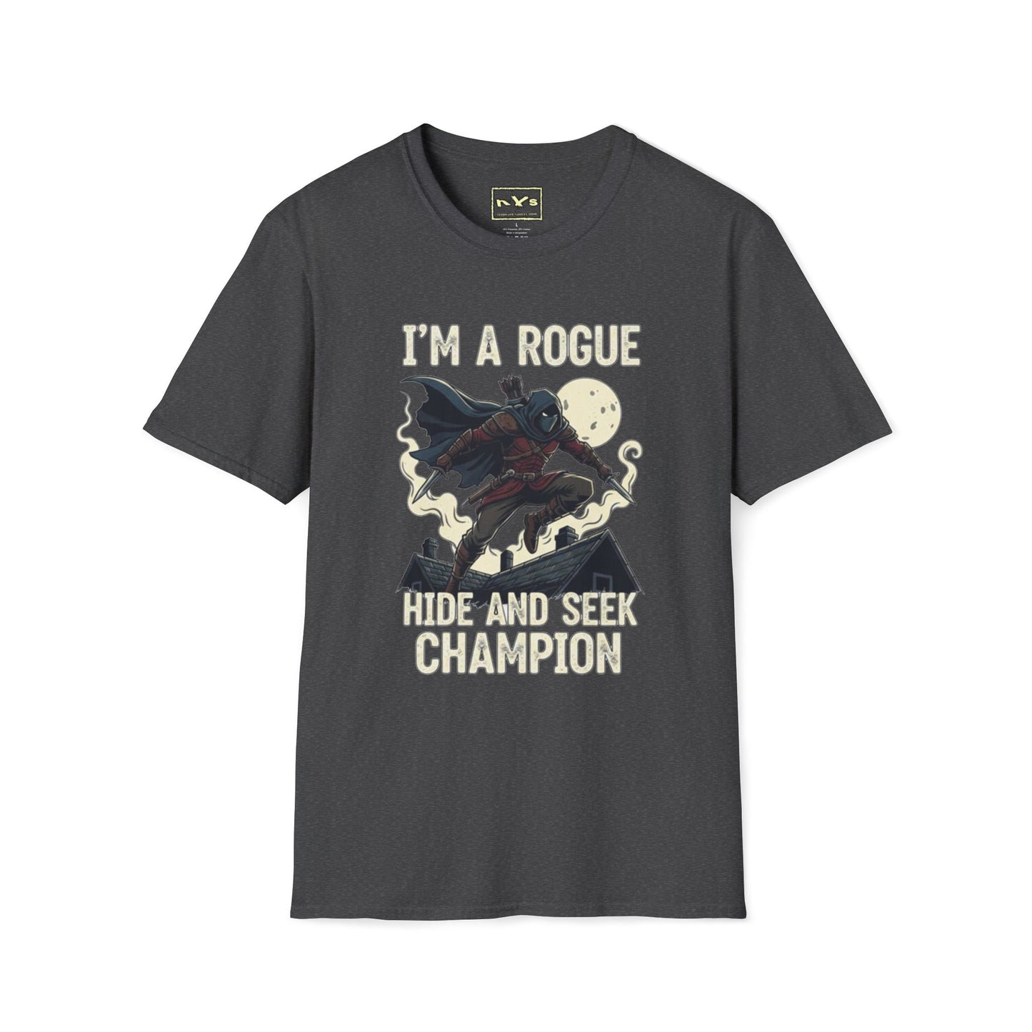 I'm A Rogue  NVS Graphic T-Shirt — Fantasy Character Tee