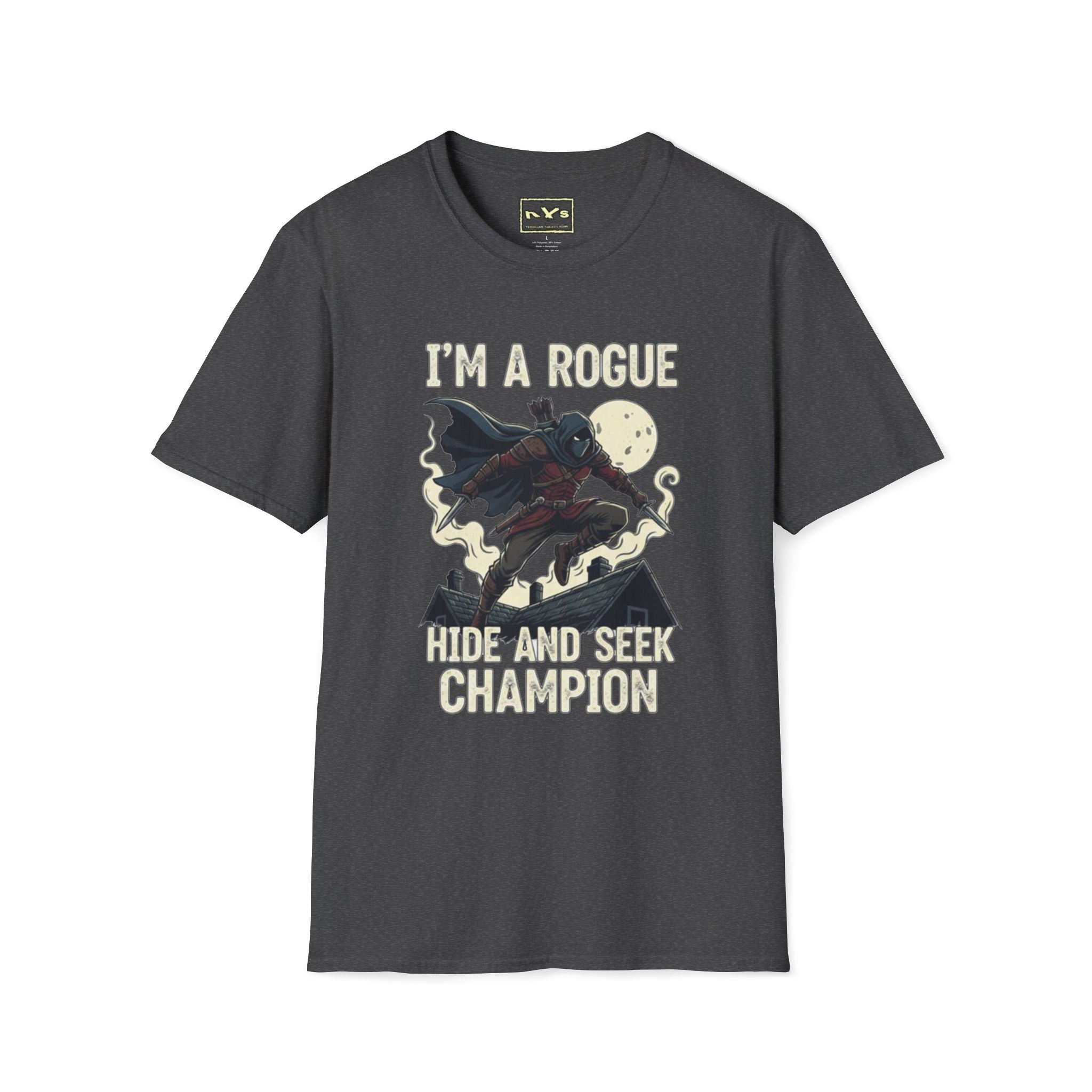 I'm A Rogue  NVS Graphic T-Shirt — Fantasy Character Tee