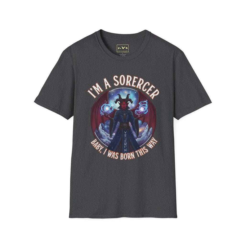 I'm A Sorcerer  NVS Graphic T-Shirt — Fantasy Character Tee