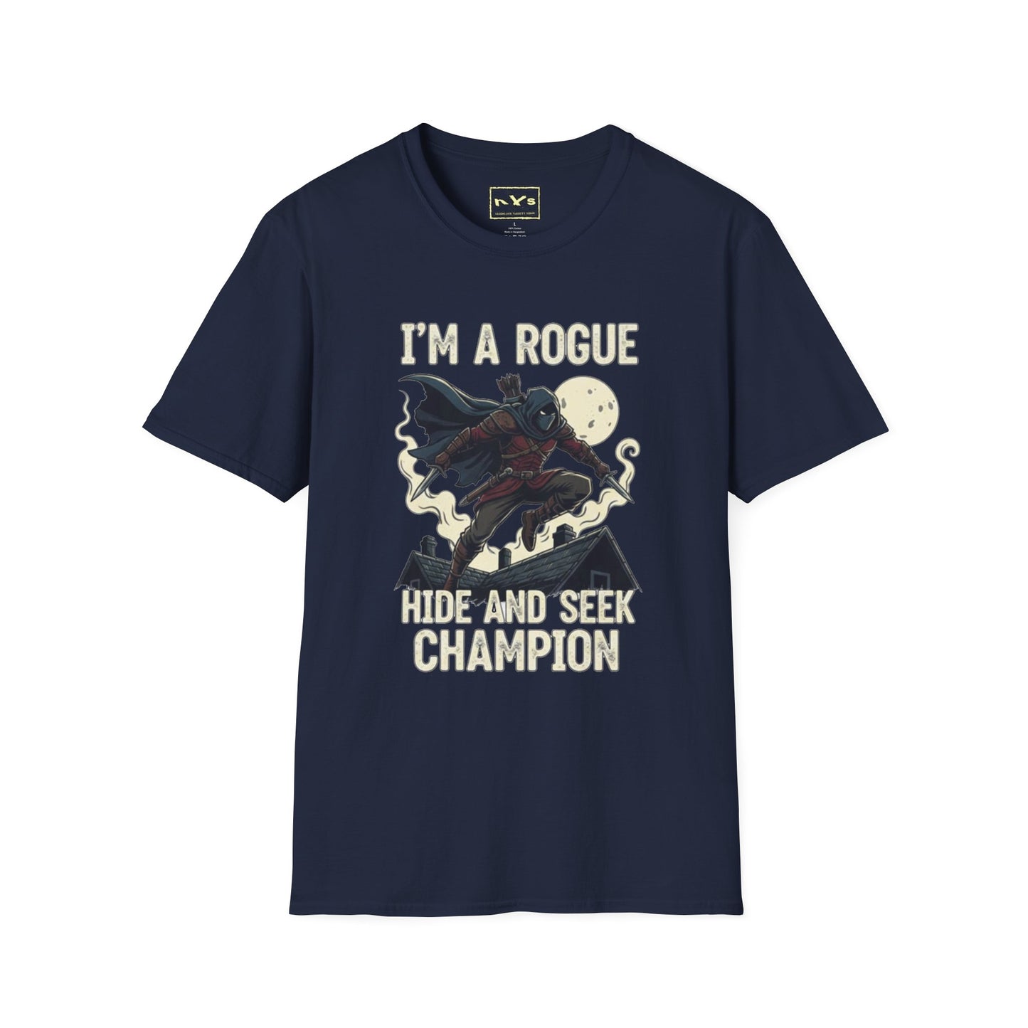 I'm A Rogue  NVS Graphic T-Shirt — Fantasy Character Tee