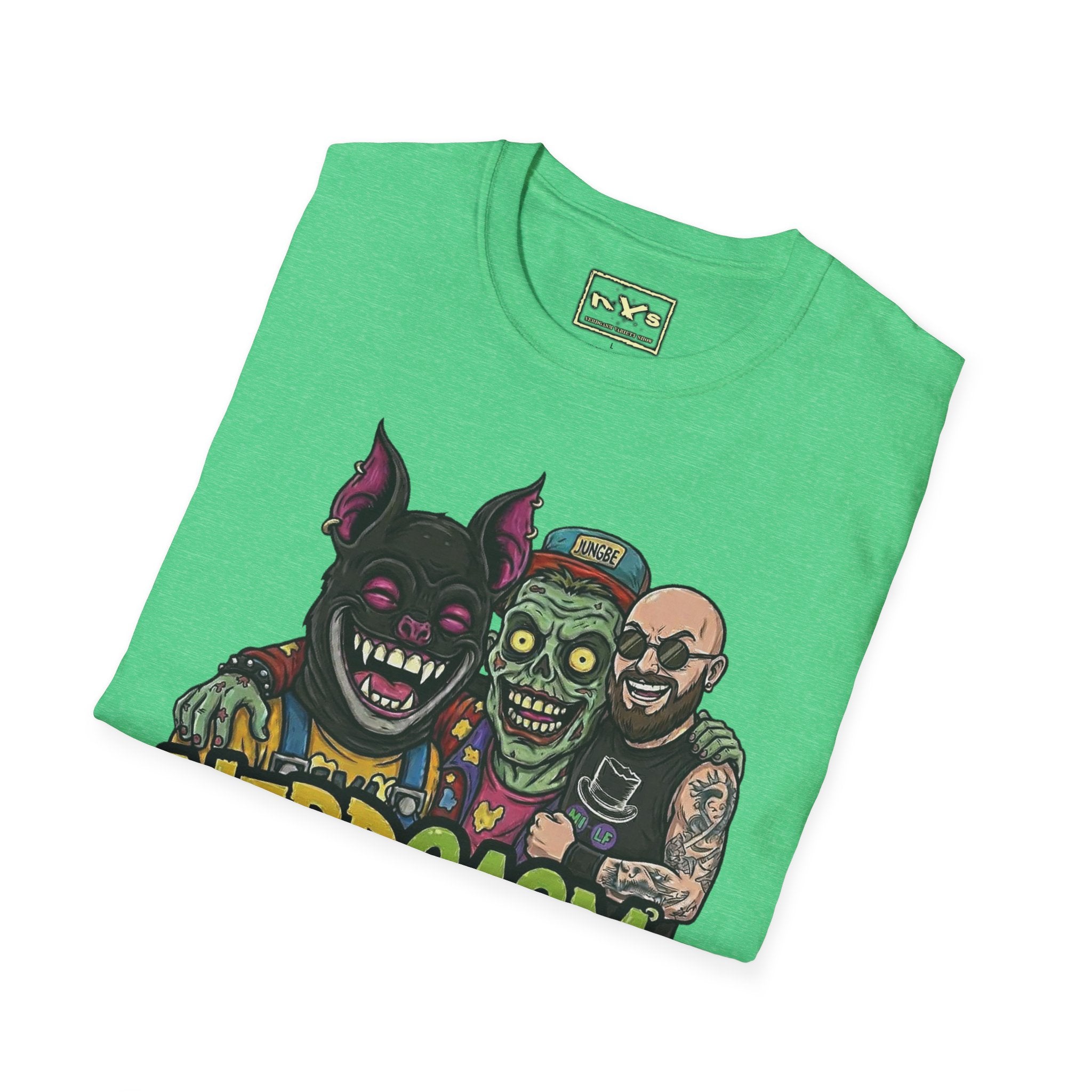 Nerdgasm Variety Show are Freeky! T-Shirt - Limited Run