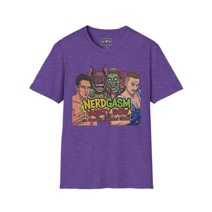 Nerdgasm Variety Show are Sexy Talented Dudes T-Shirt - Limited Run