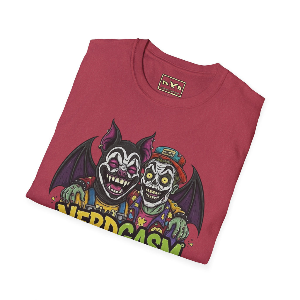 Nerdgasm Variety Show Are Down With the Clown!! T-Shirt - Limited Run