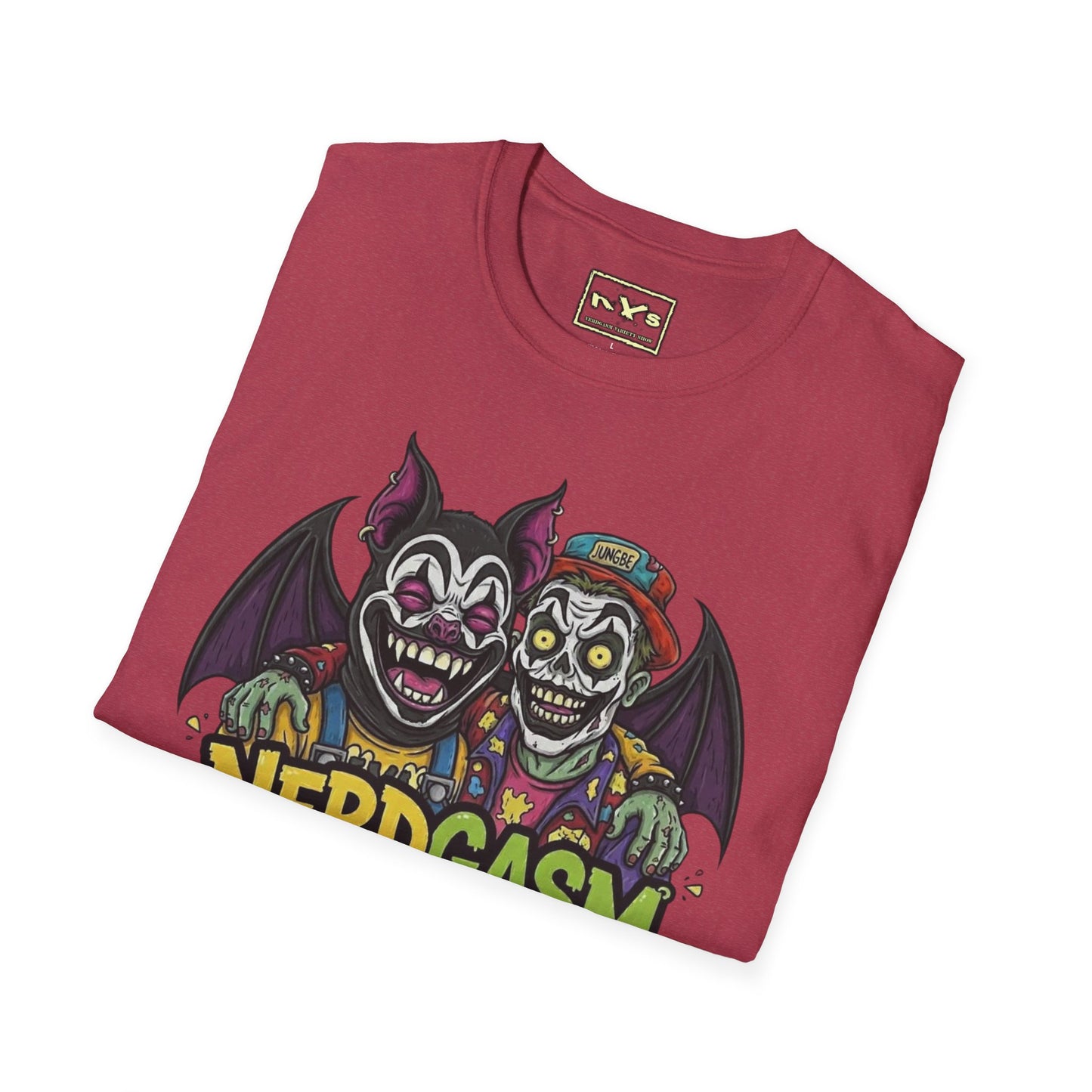 Nerdgasm Variety Show Are Down With the Clown!! T-Shirt - Limited Run