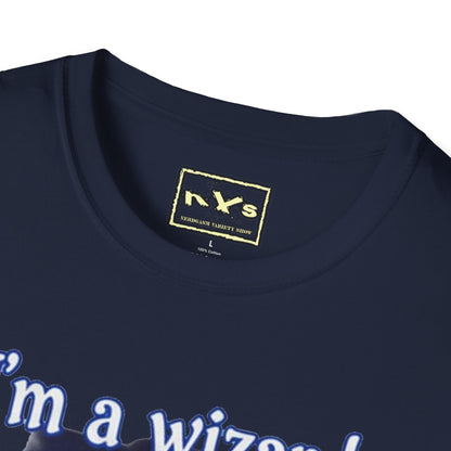 I'm A Wizard NVS Graphic T-Shirt — Fantasy Character Tee