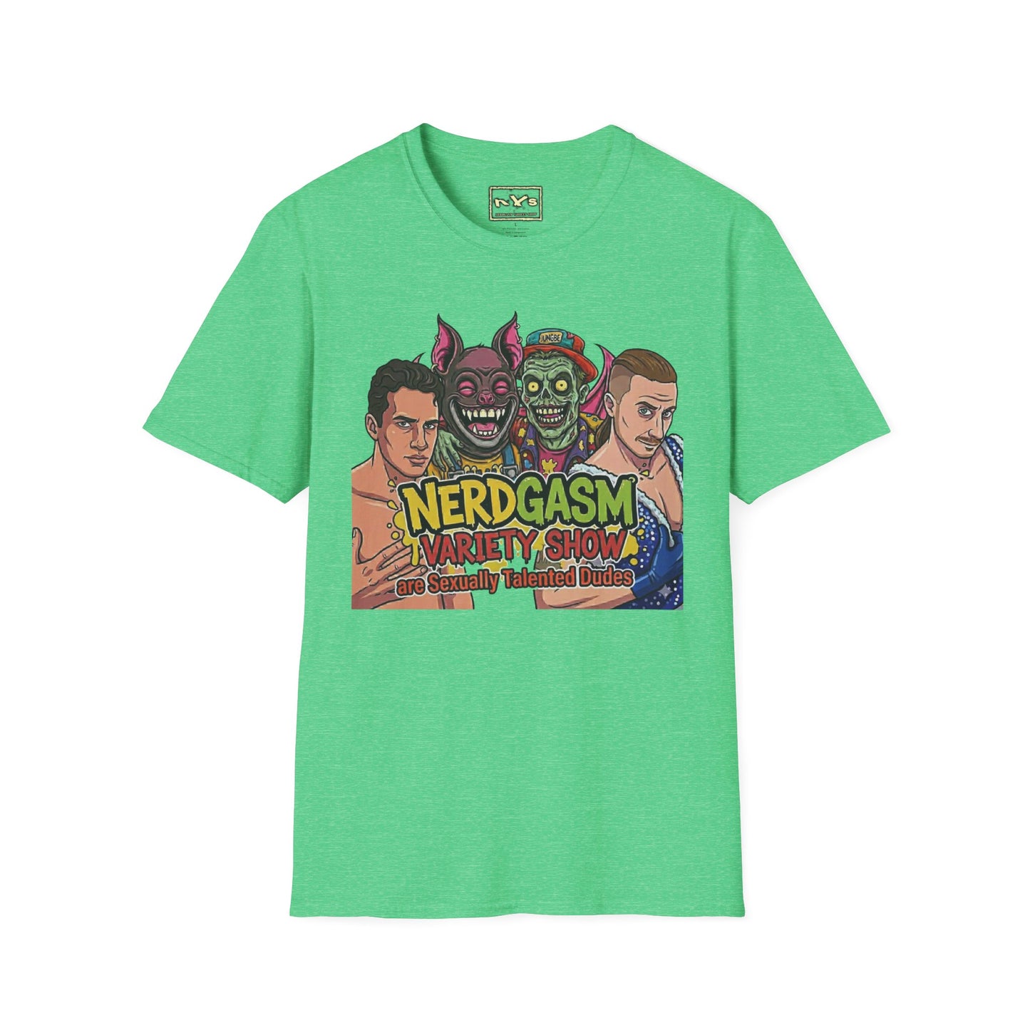 Nerdgasm Variety Show are Sexy Talented Dudes T-Shirt - Limited Run