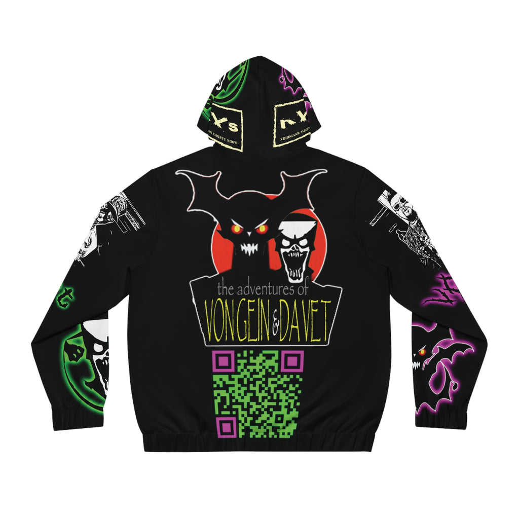 The NVS Battle Jacket Style Zip-Up Hoodie