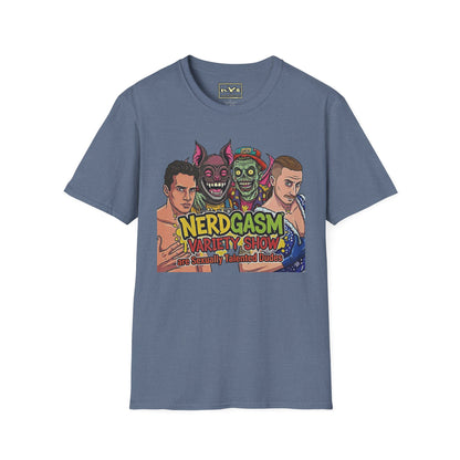 Nerdgasm Variety Show are Sexy Talented Dudes T-Shirt - Limited Run