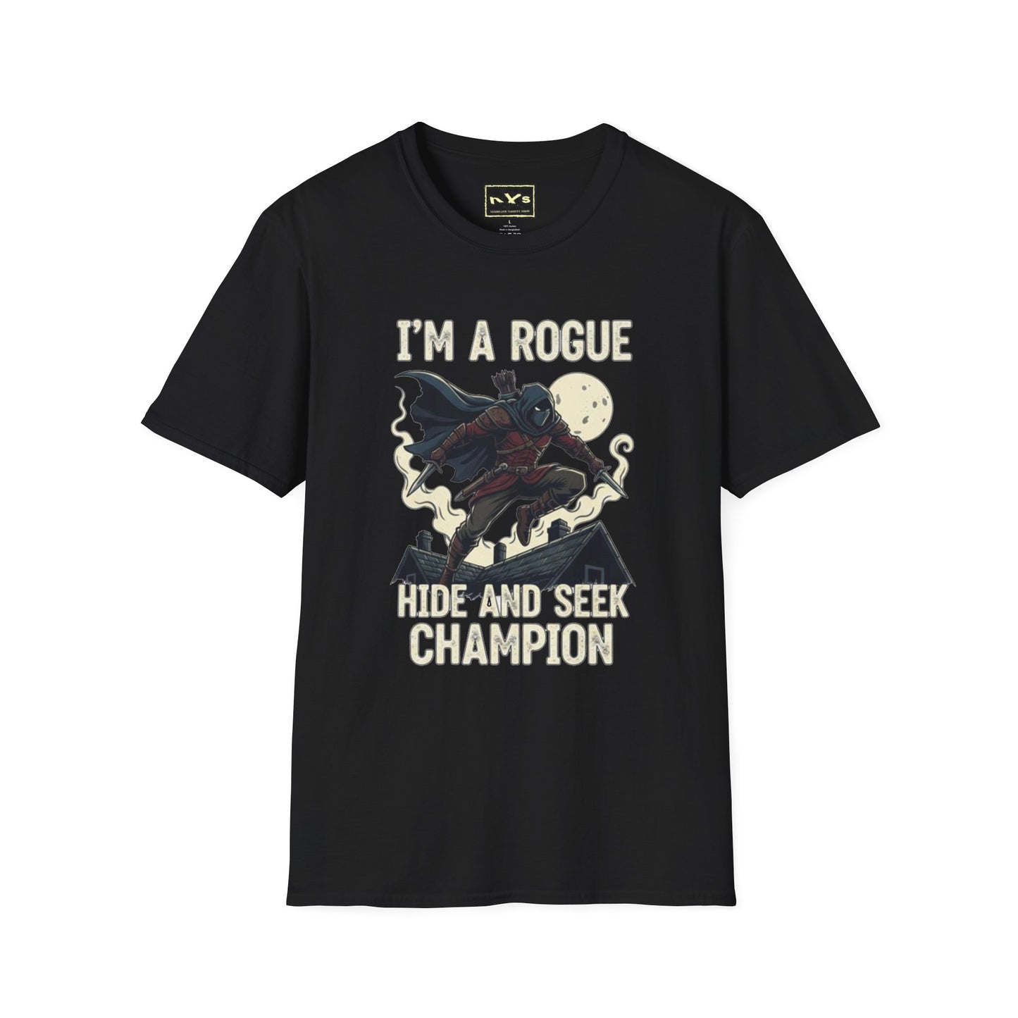 I'm A Rogue  NVS Graphic T-Shirt — Fantasy Character Tee