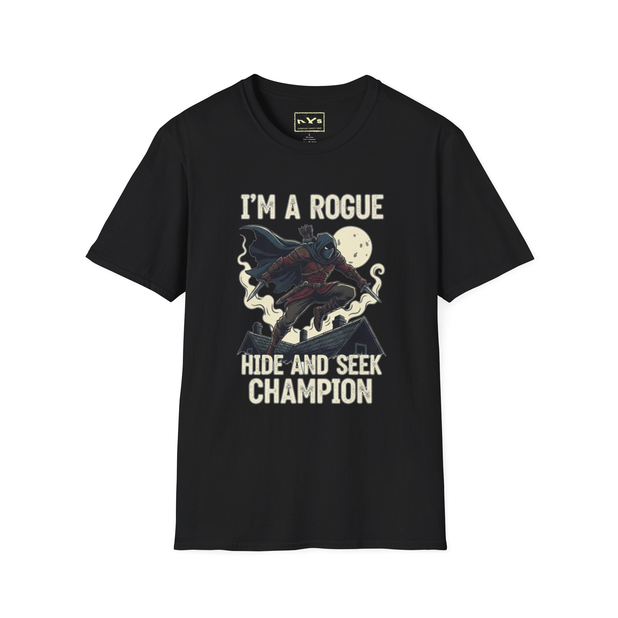 I'm A Rogue  NVS Graphic T-Shirt — Fantasy Character Tee