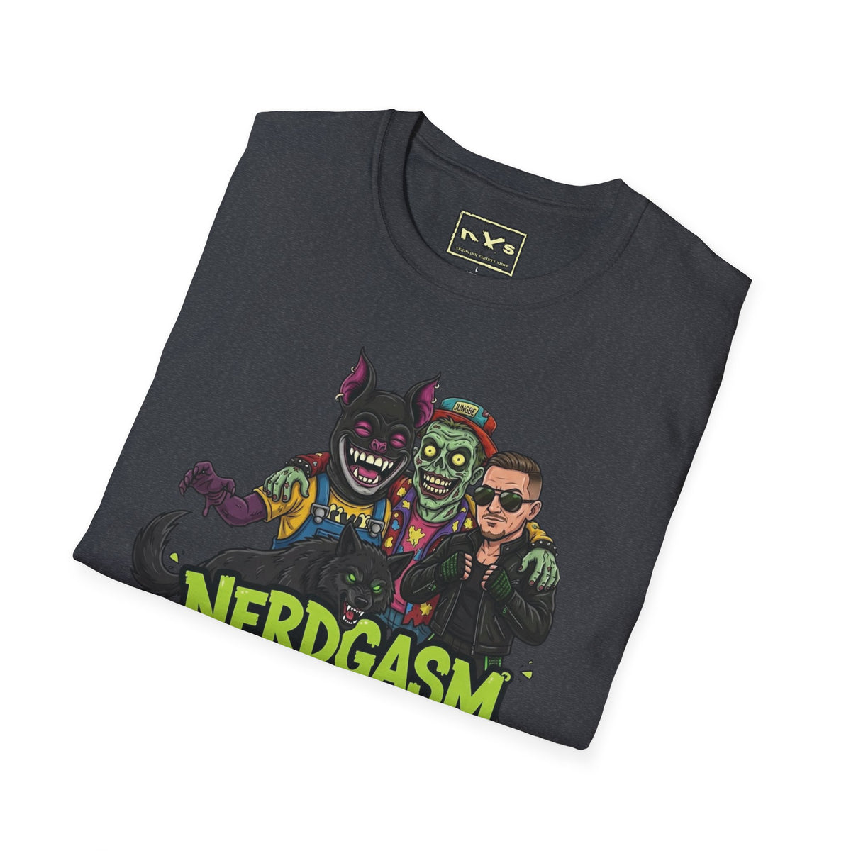 Nerdgasm Variety Show are Pack Alpha!! T-Shirt - Limited Run