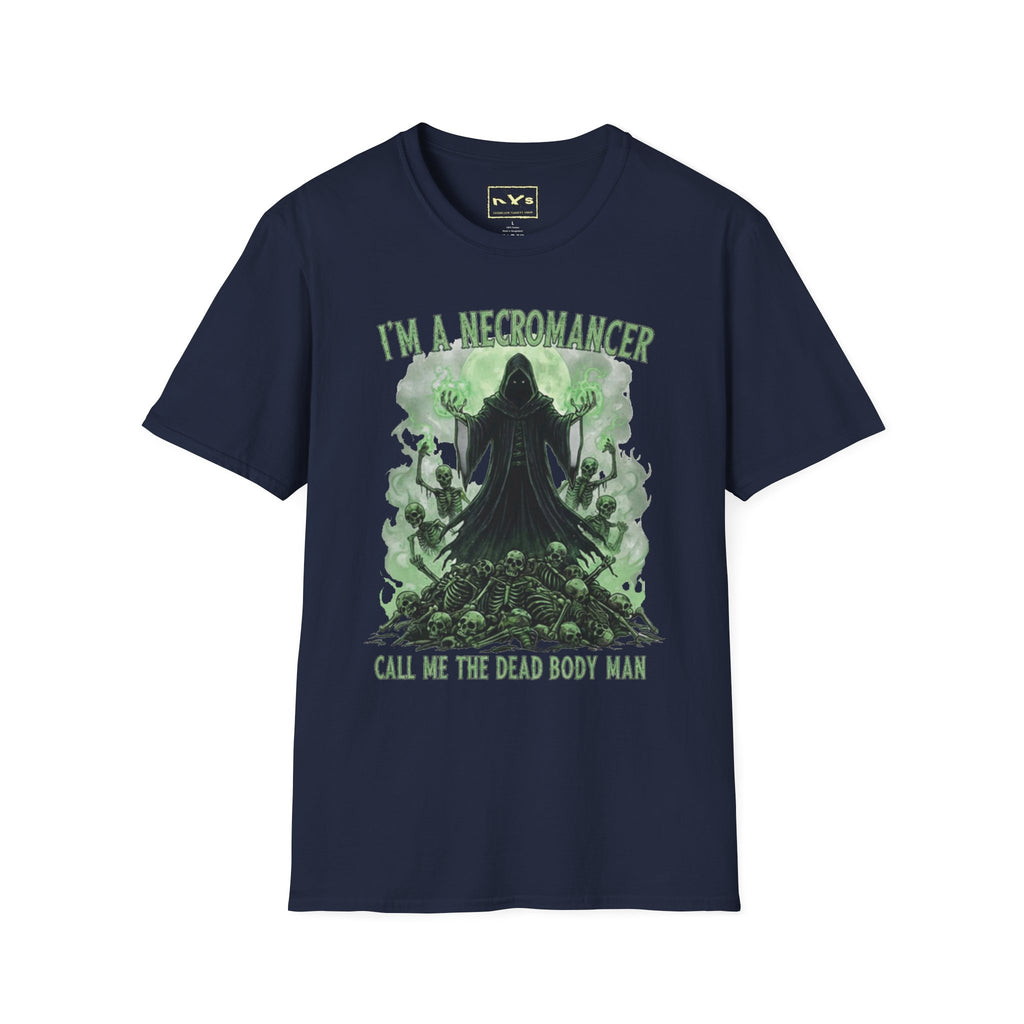 I'm A Necromancer  NVS Graphic T-Shirt — Fantasy Character Tee