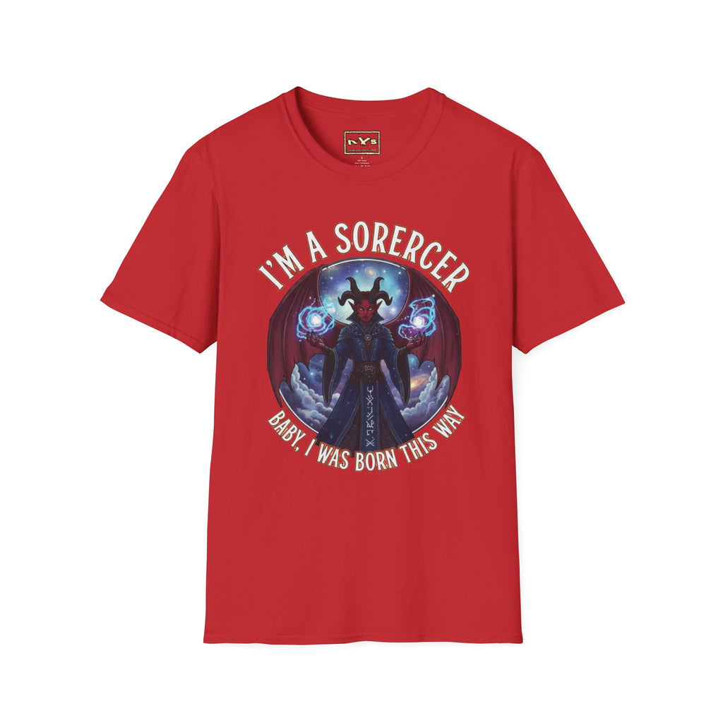 I'm A Sorcerer  NVS Graphic T-Shirt — Fantasy Character Tee