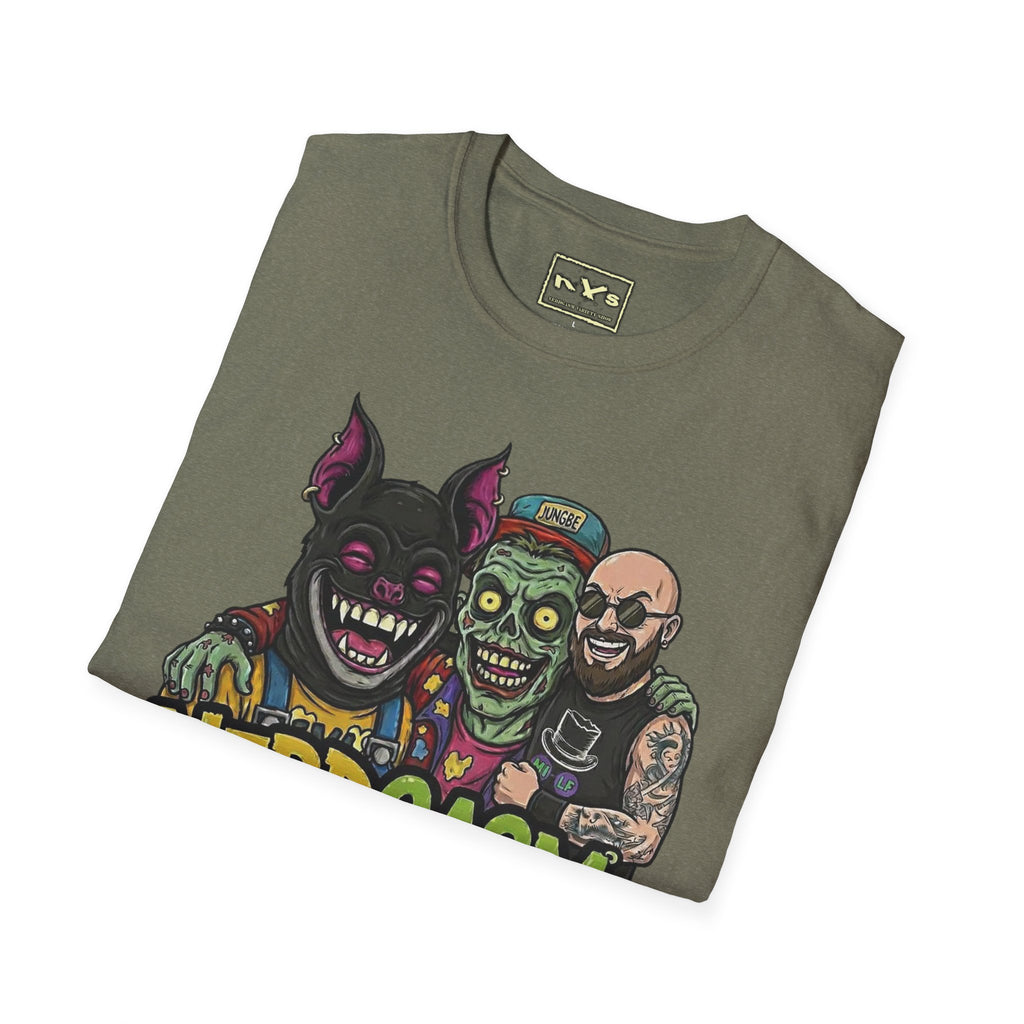 Nerdgasm Variety Show are Freeky! T-Shirt - Limited Run
