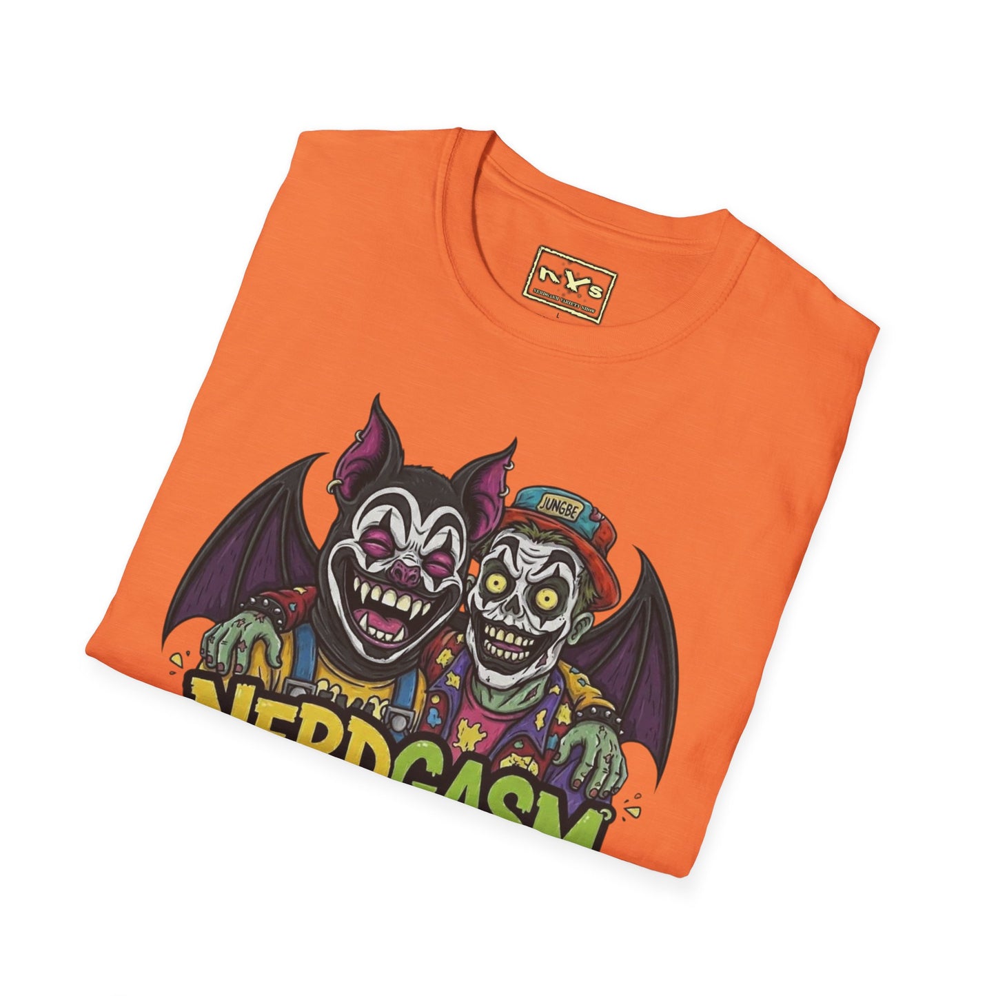 Nerdgasm Variety Show Are Down With the Clown!! T-Shirt - Limited Run