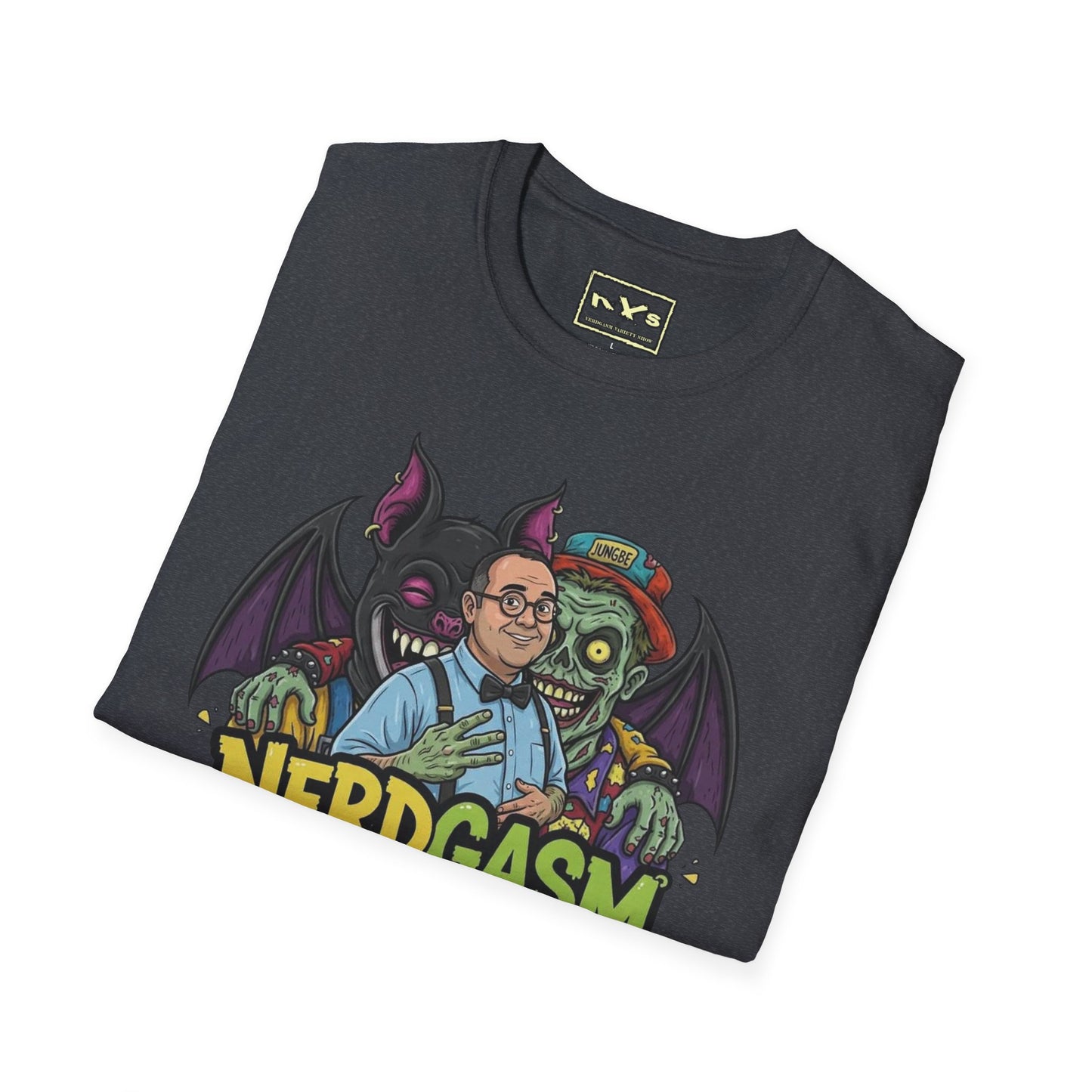 Nerdgasm Variety Show can count to 3!! T-Shirt - Limited Run