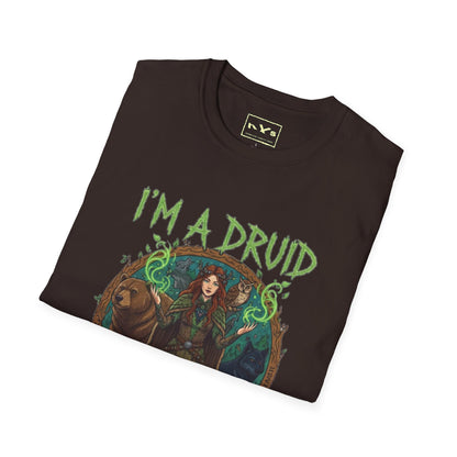 I'm A Druid  NVS Graphic T-Shirt — Fantasy Character Tee