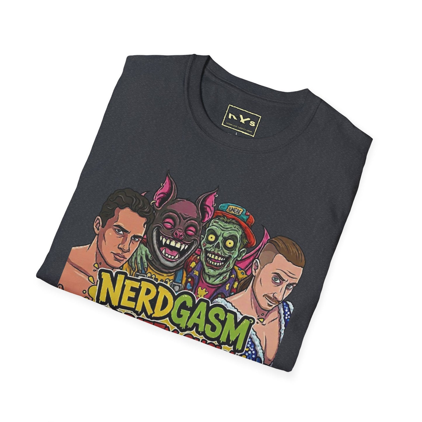 Nerdgasm Variety Show are Sexy Talented Dudes T-Shirt - Limited Run