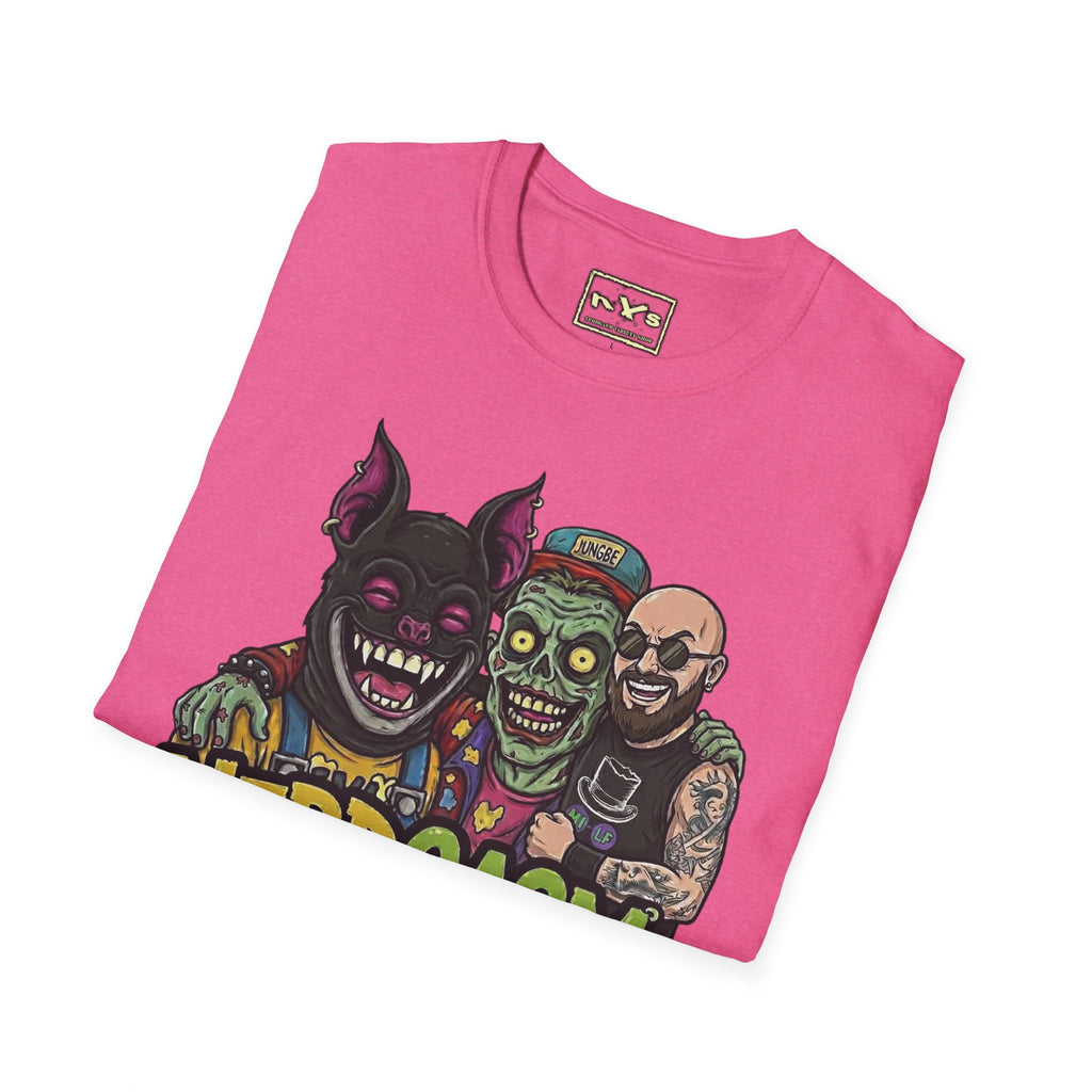 Nerdgasm Variety Show are Freeky! T-Shirt - Limited Run