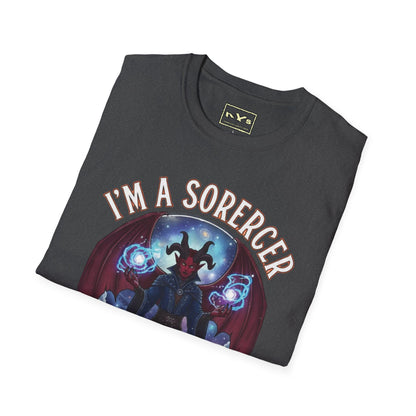 I'm A Sorcerer  NVS Graphic T-Shirt — Fantasy Character Tee