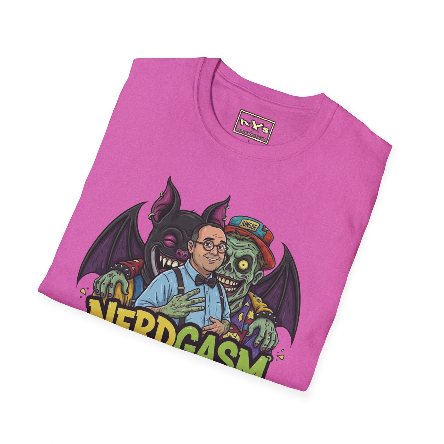 Nerdgasm Variety Show can count to 3!! T-Shirt - Limited Run