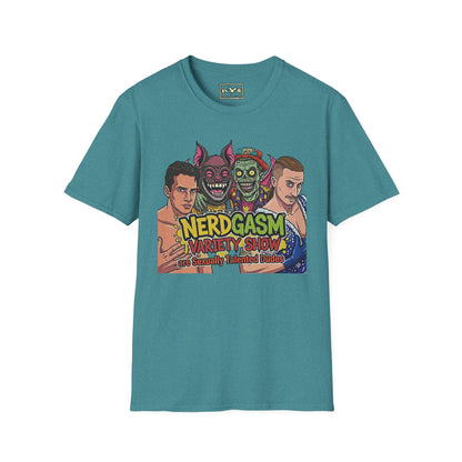 Nerdgasm Variety Show are Sexy Talented Dudes T-Shirt - Limited Run