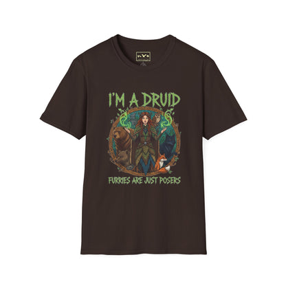 I'm A Druid  NVS Graphic T-Shirt — Fantasy Character Tee