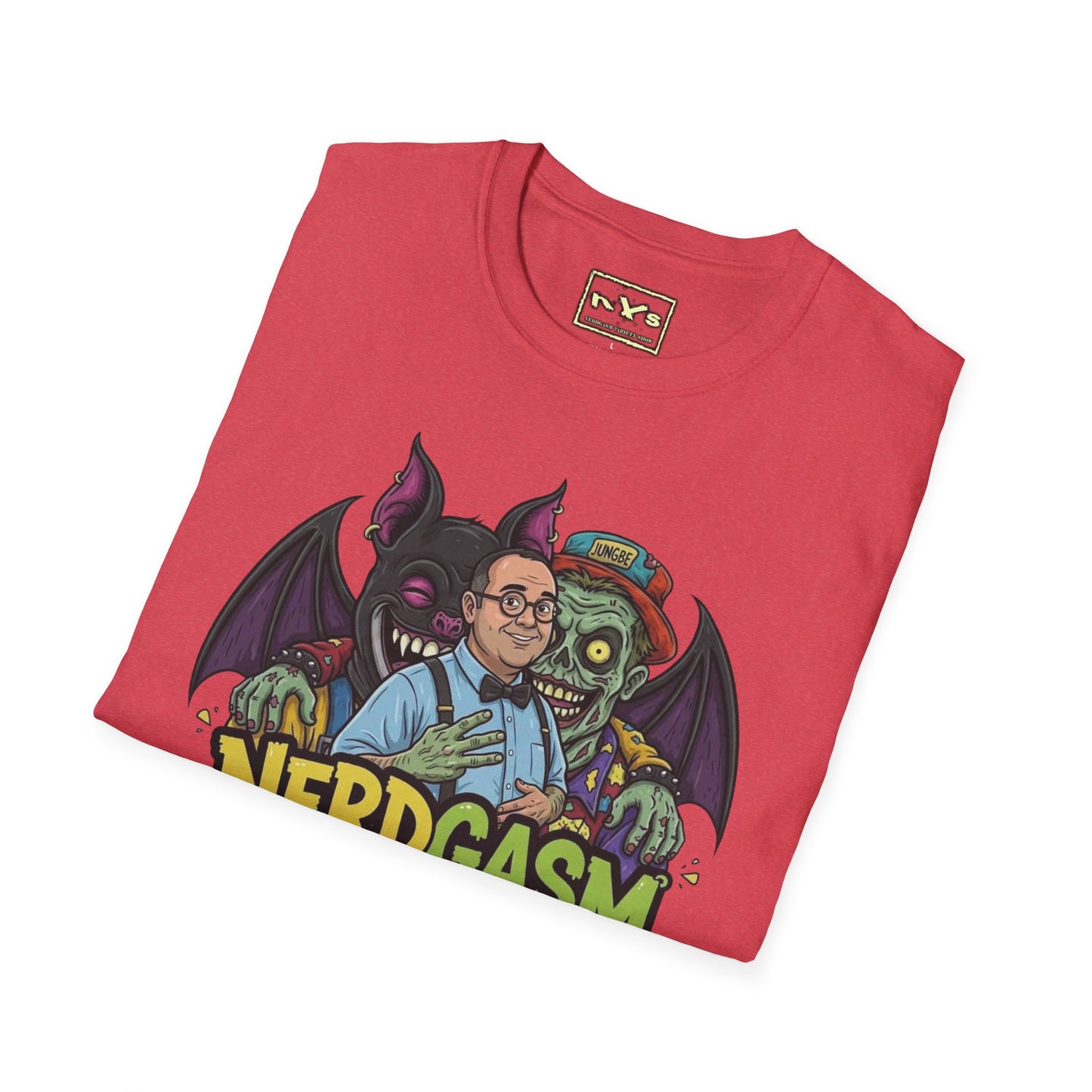 Nerdgasm Variety Show can count to 3!! T-Shirt - Limited Run