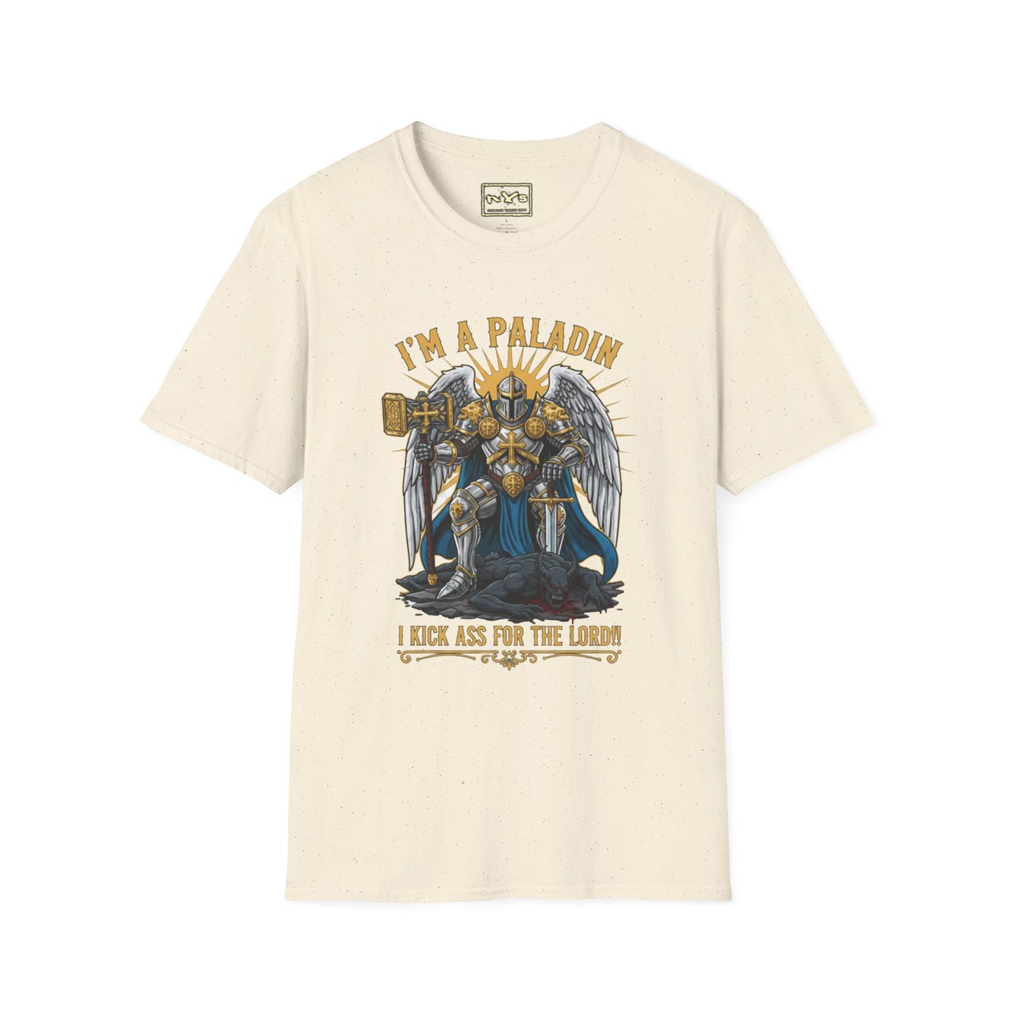 I'm A Paladin  NVS Graphic T-Shirt — Fantasy Character Tee