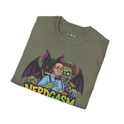 Nerdgasm Variety Show can count to 3!! T-Shirt - Limited Run